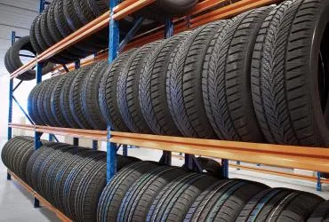 Scaffalature per pneumatici