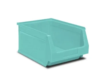 Cassette impilabili verdi per uso clinico e medico